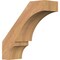 Ekena Millwork 5 1/2"W x 16"D x 16"H Balboa Smooth Knee Brace, Western Red Cedar BRC06X16X16BOA00SWR - alternate 1